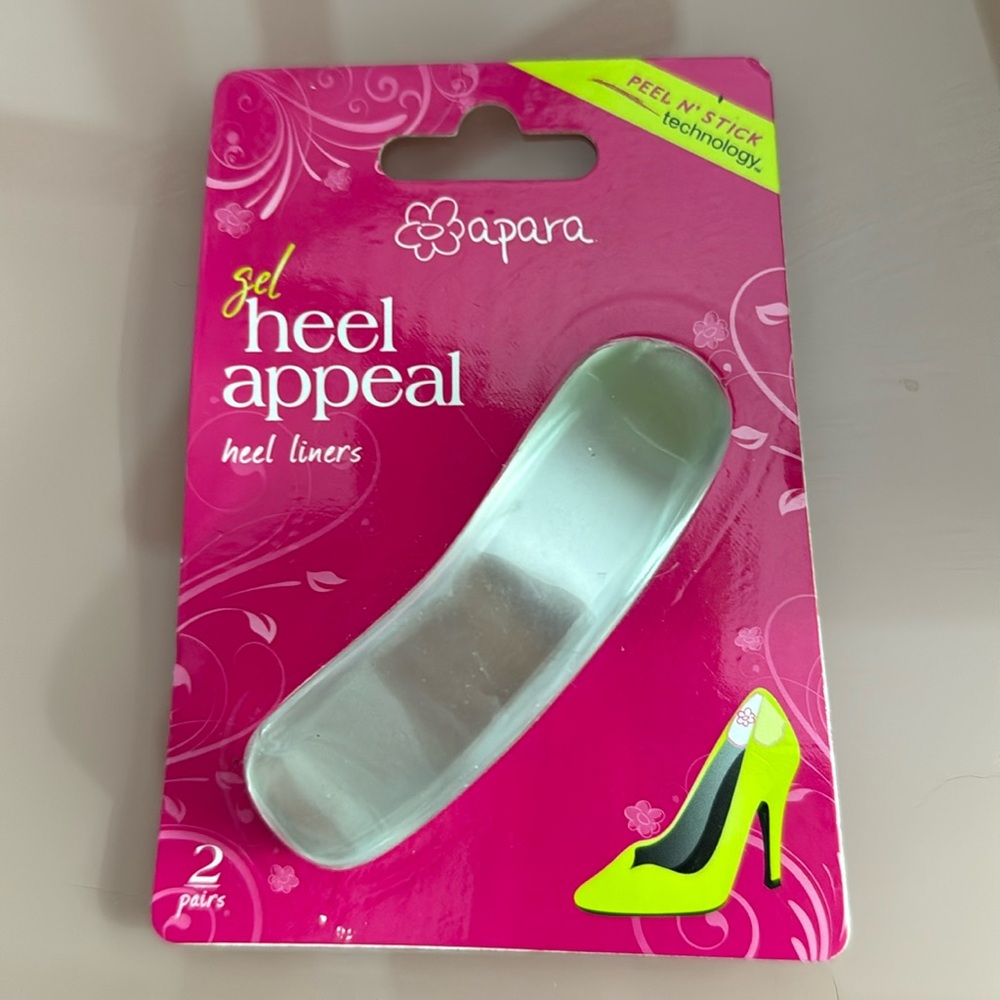 Peel and Stick Heel Cushion Gel Liner